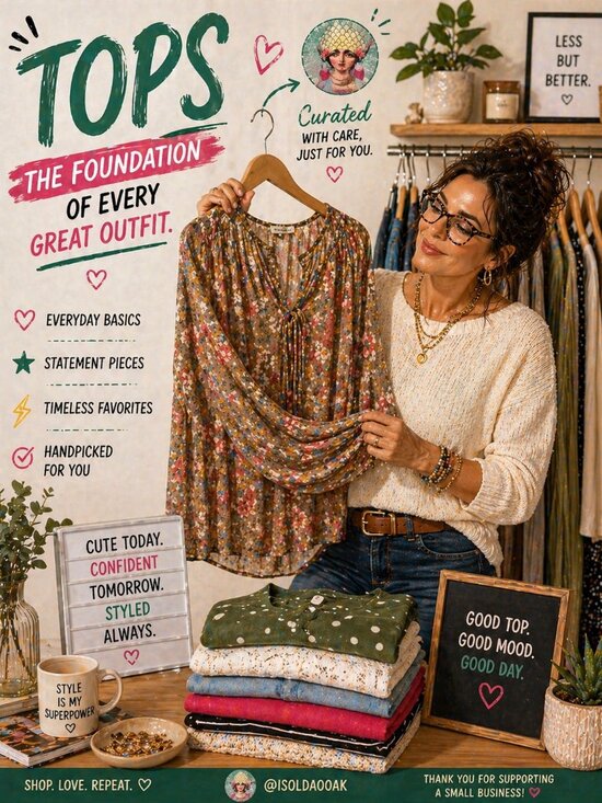 ISOLDA OOAK Tops - TOPS BY ISOLDA OOAK